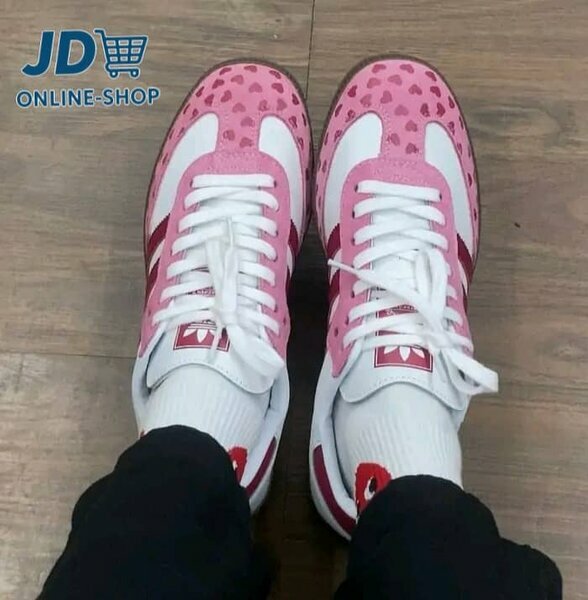 Adidas Samba pink cœur