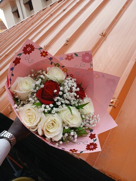 Bouquet de roses élégantes