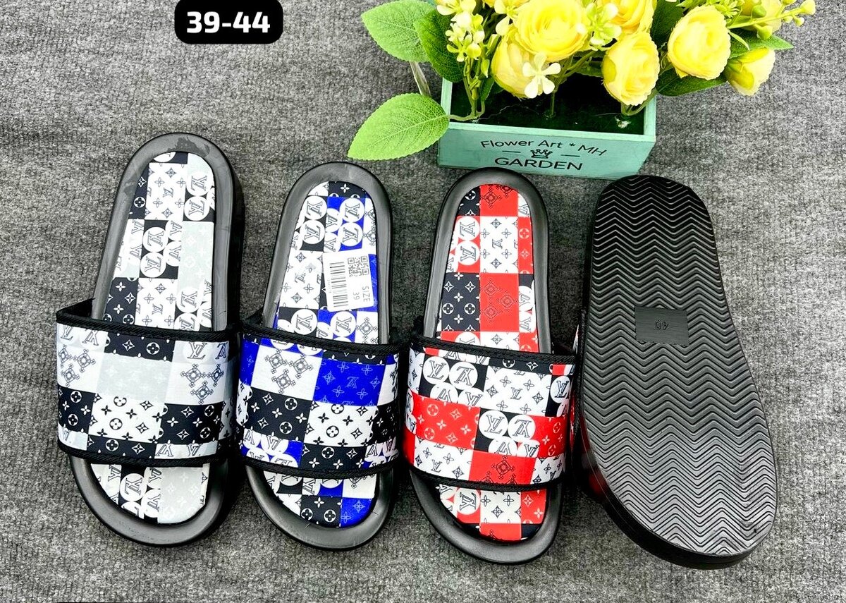 Lakers & Louis Vuitton Slides
