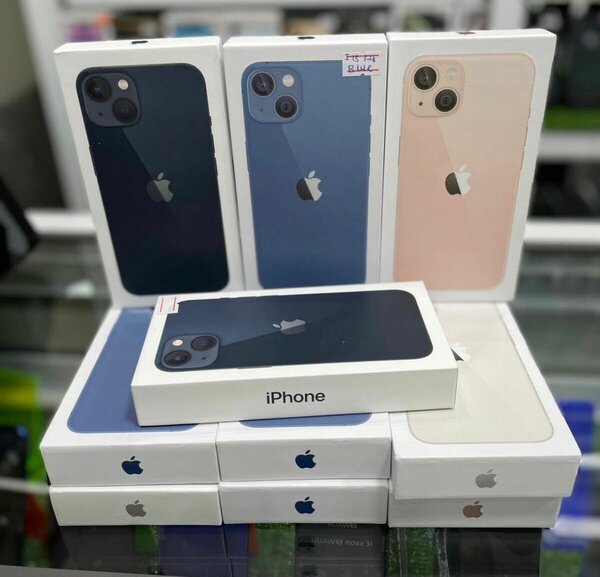 iPhone 13, 128gigs & 256gigs