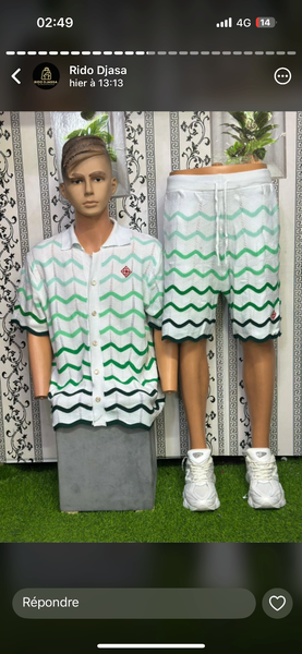 Ensemble décontracté homme