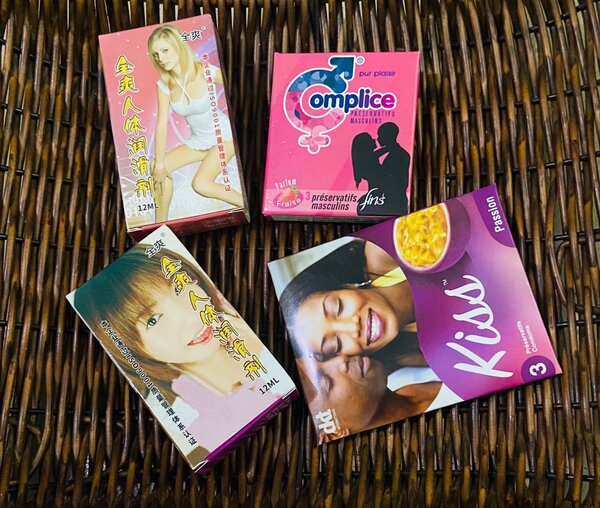 6 Préservatifs + 2 lubrifiants