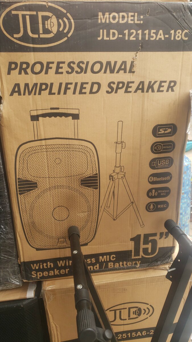 JLD Amplified Speaker 15"