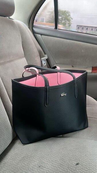 Tote en cuir réversible moderne