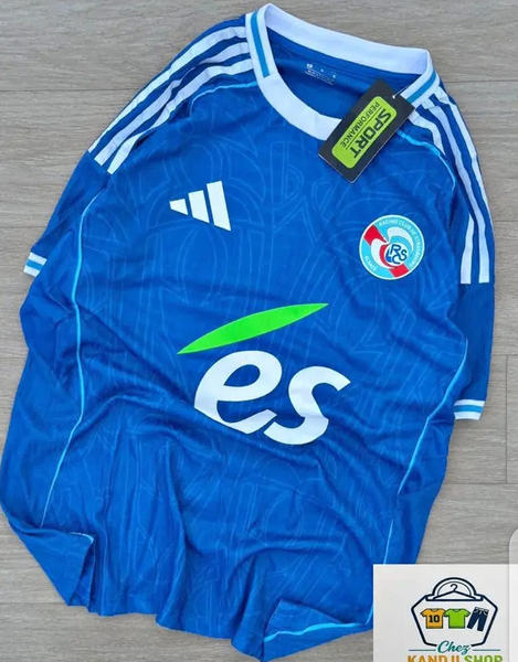 Maillot de Foot Olympique de Marseille Adidas Bleu