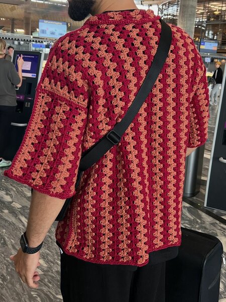 Cardigan crochet tendance