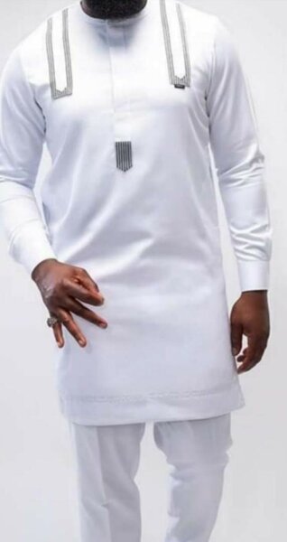 Boubou Africain Homme Élégant