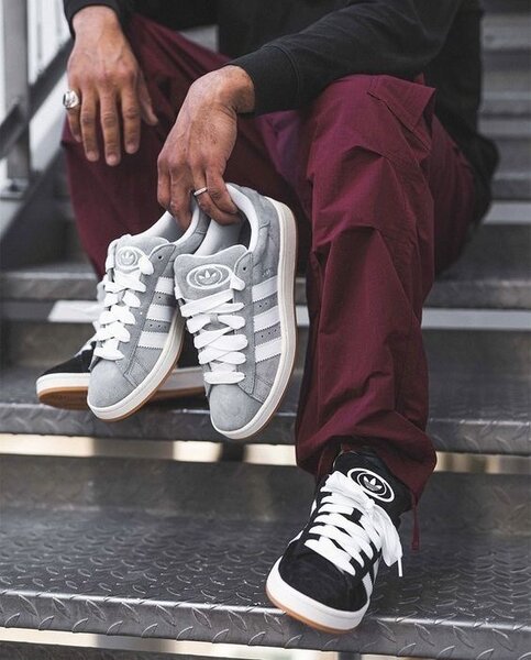 Adidas homme gris et noir