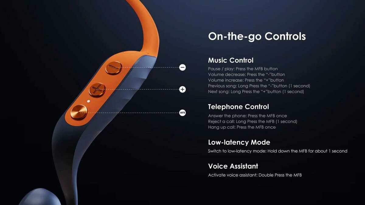 ORAIMO OPEN CIRCLET OPEN EAR HEADPHONE