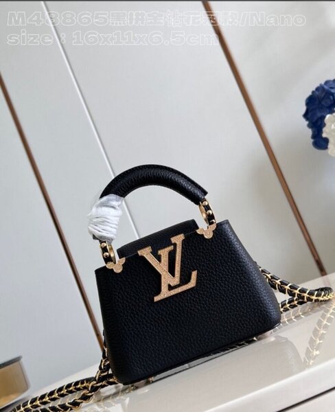 Mini Sac à Main Luxe Noir