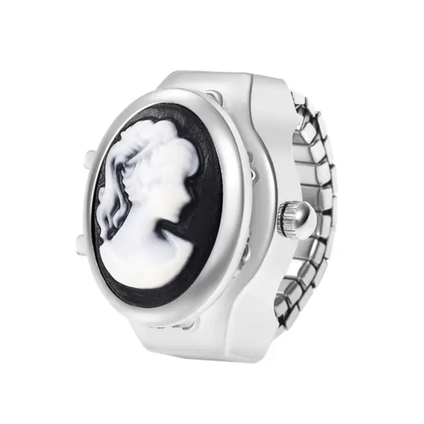 Montre et Bagues en Came Cameo