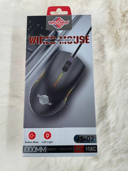 Souris Filaire LED Wisdoomup