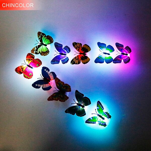 Papillons lumineux décoratifs