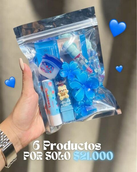 Trousse Beauté Colorée 6 Produits