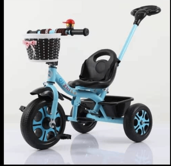 Tricycle Enfant avec Poignée et Panier