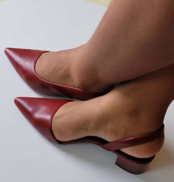 Escarpins élégants à talon bas