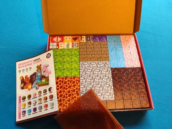 Cubes de Construction Magnétiques STEM