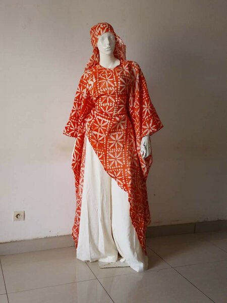 Robe longue imprimée élégante