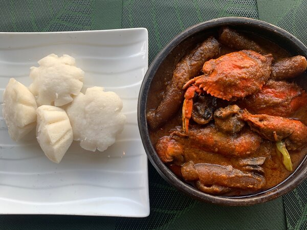 Meli mélo de crabe, écrevisse+