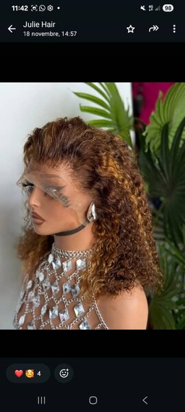 Perruque Bob élégante