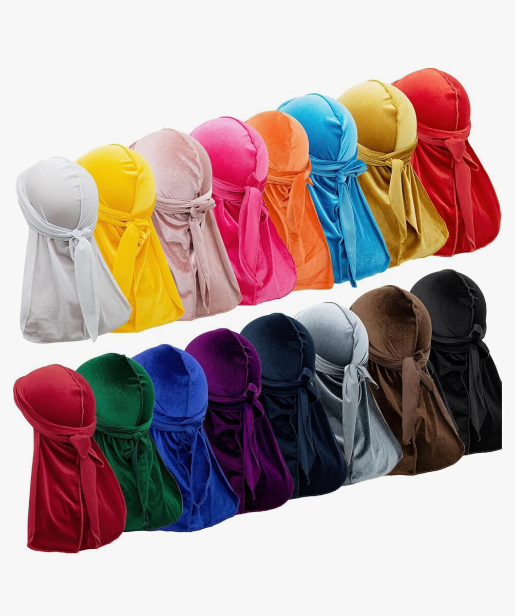 Durag en Velours toute couleur