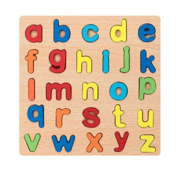 Puzzle en bois alphabet