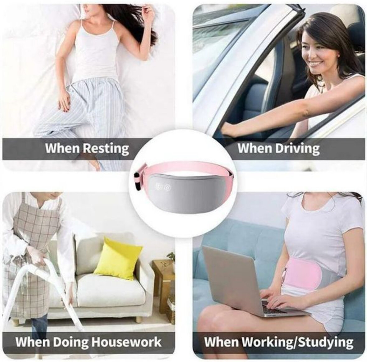 Ceinture chauffante relaxante