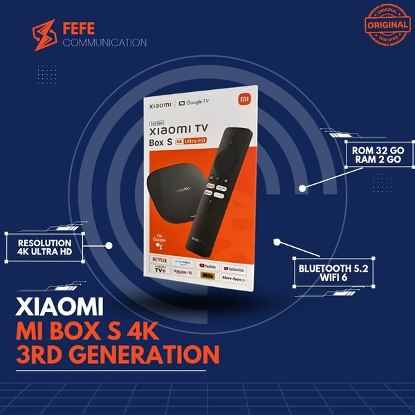 Xiaomi TV Box S 4K 3rd Gen