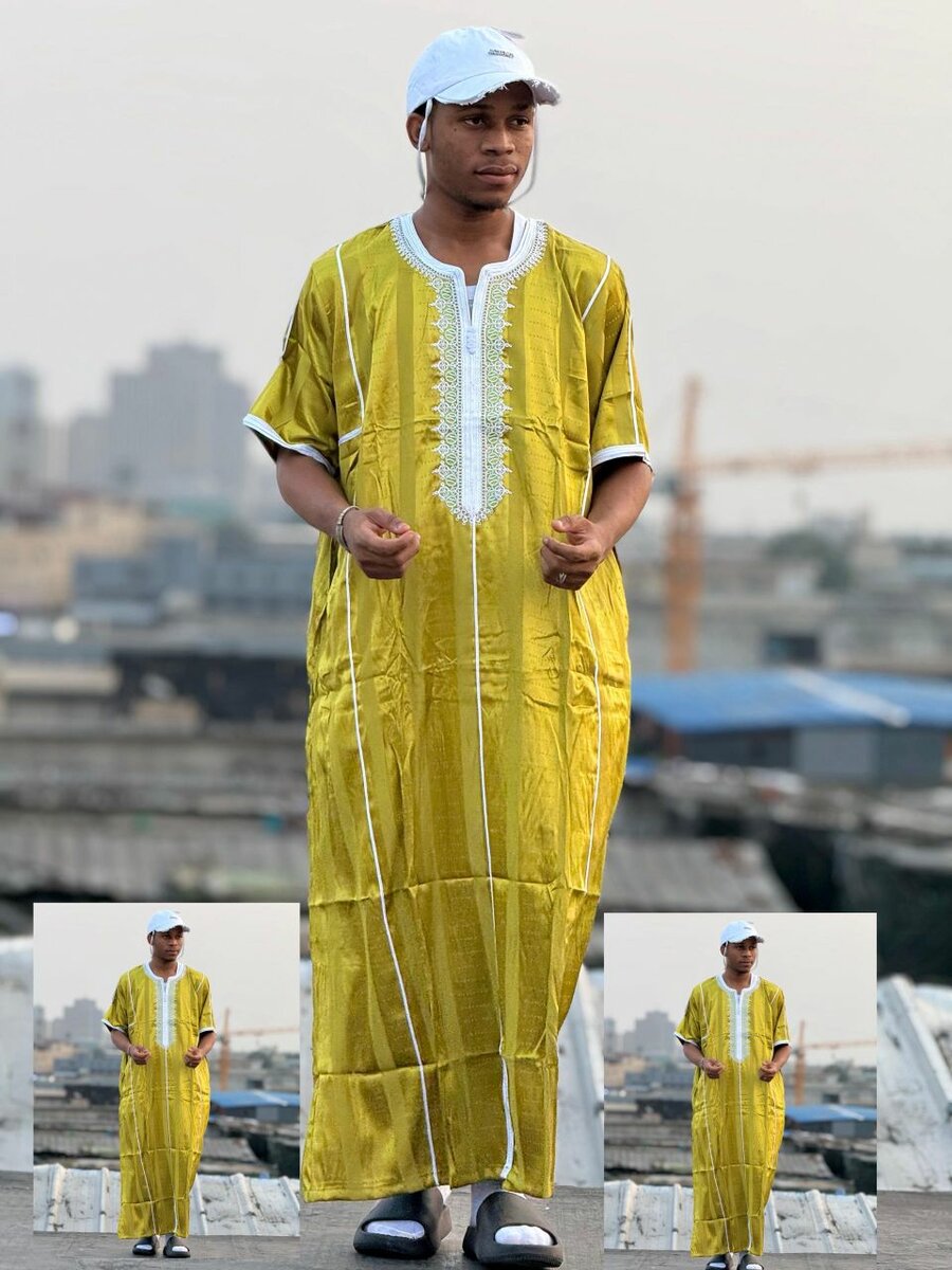 Caftan homme chic pour occasions spéciales