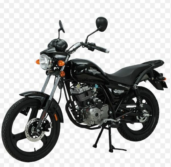 Moto 125cc noire