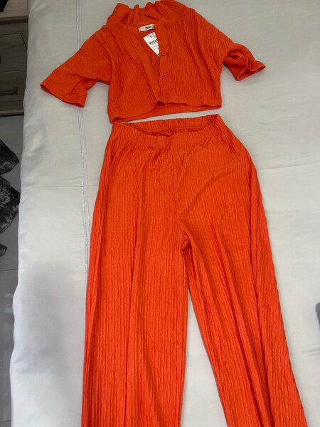 Two piece orange set