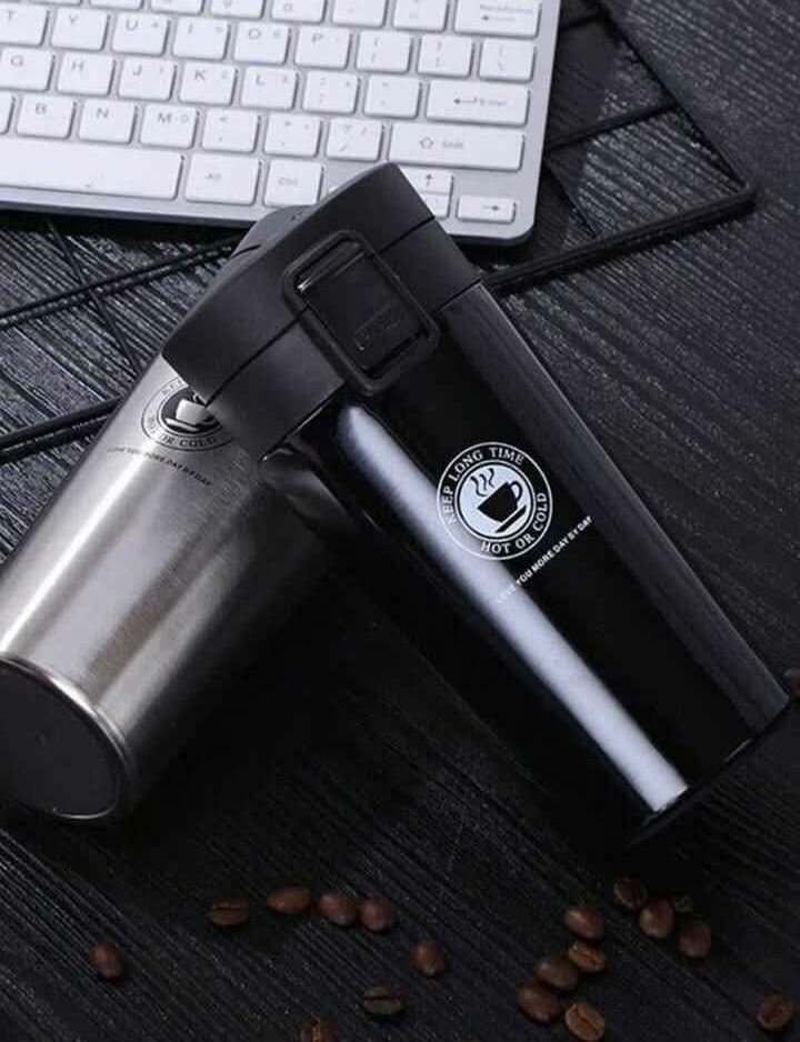 Mug isotherme en acier inoxydable