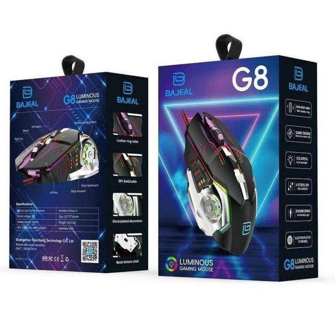 Souris Gaming RGB BajEal G8