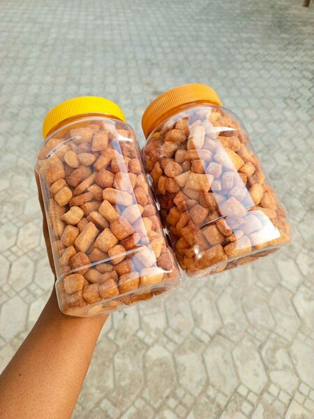 Biscuits croquants en pot