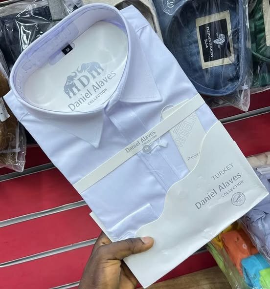 white men's shirt