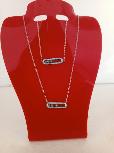 Ensemble Collier et Boucles d'Oreilles