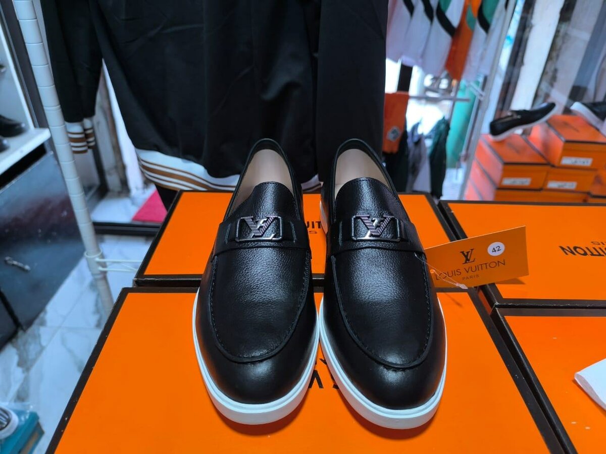 Mocassins en cuir élégants