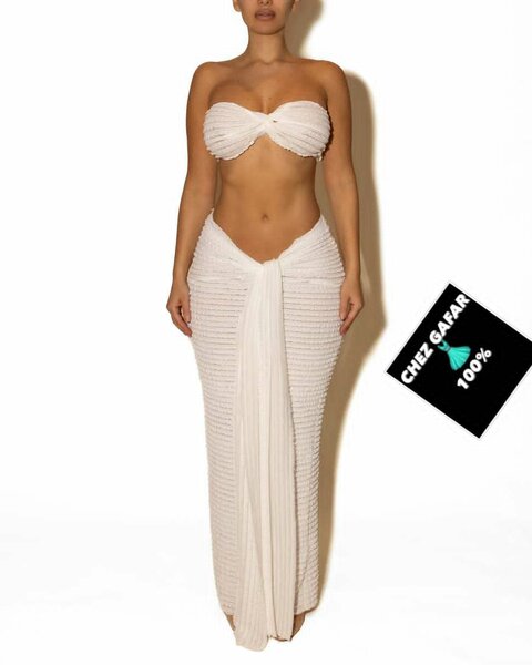 Robe Élégante Bandeau Chic