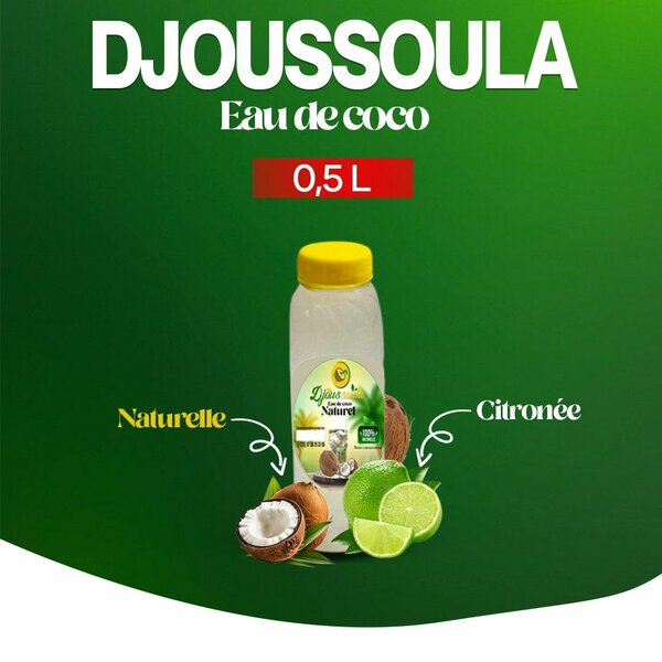 Eau de Coco Naturelle Citronée