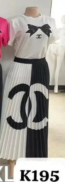 Beautiful and stylish women's dress two-tone