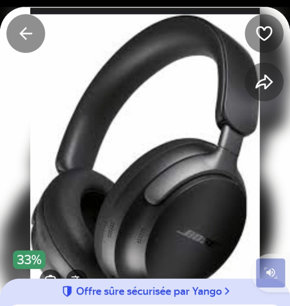 Casque Sans Fil ANC Haut de Gamme