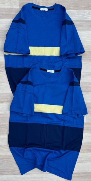 T-shirts assortis rayés