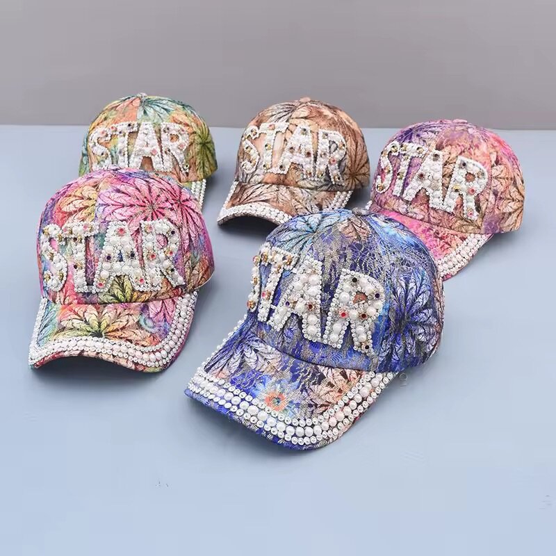 Casquette Strass Fashion