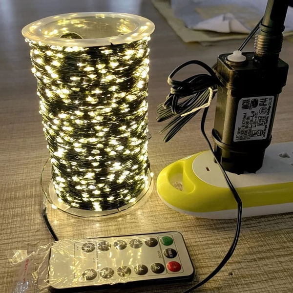 Guirlande LED multicolore télécommandée