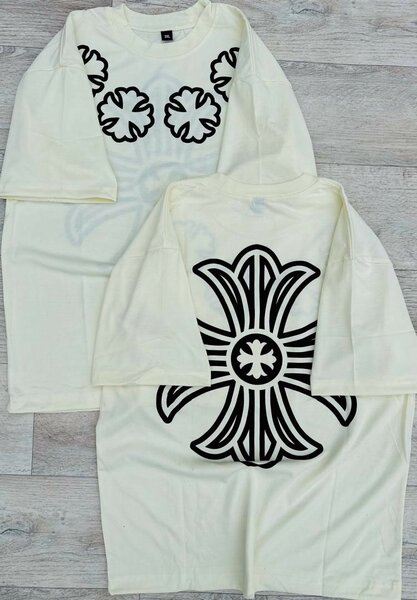 T-shirt oversized à motifs