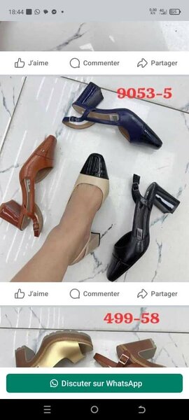 Chaussures à talons élégantes