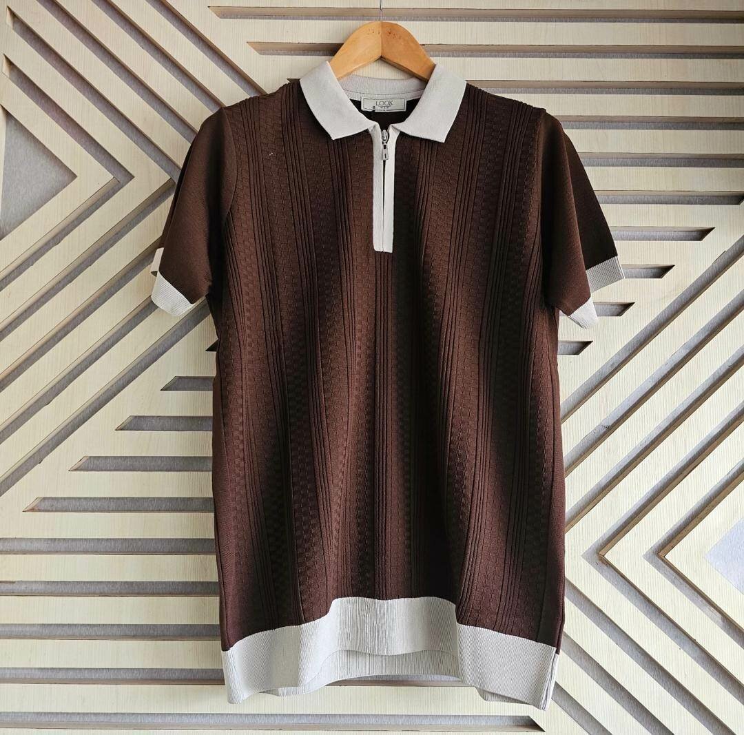 Polos en coton bien lourd