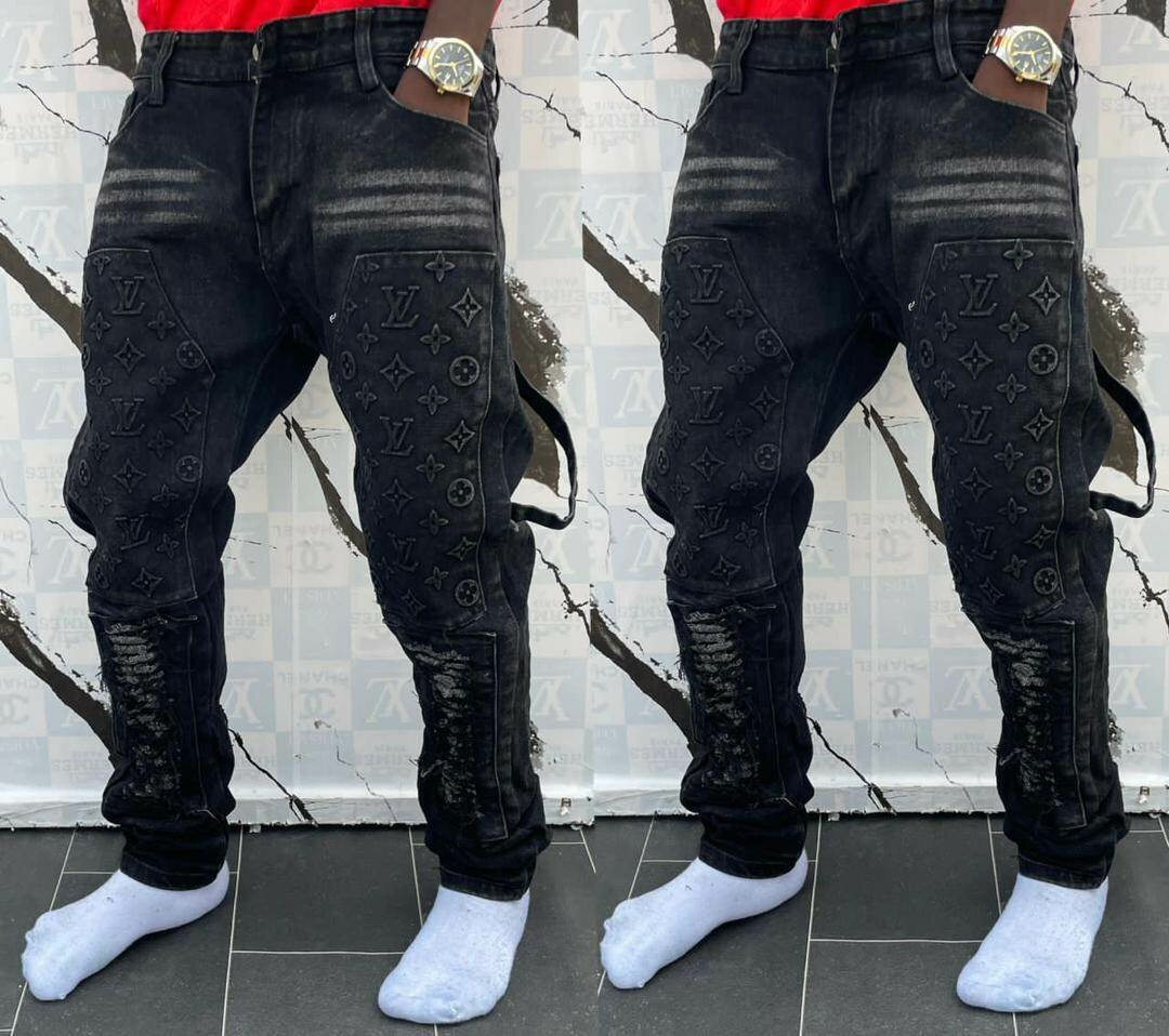 Jean cargo stylé homme