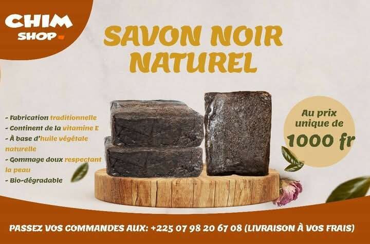 Savon noir du Nigéria