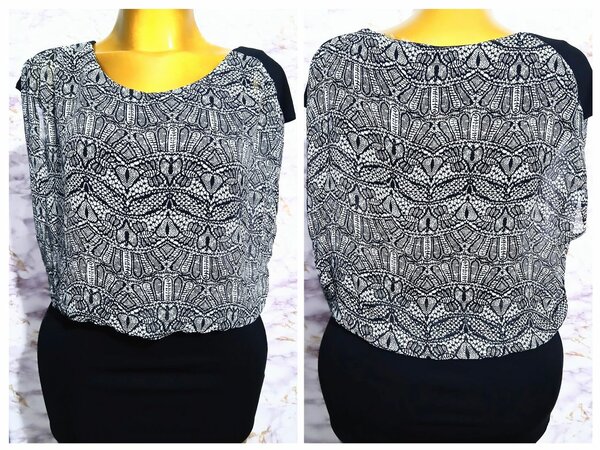 Haut élégant en dentelle